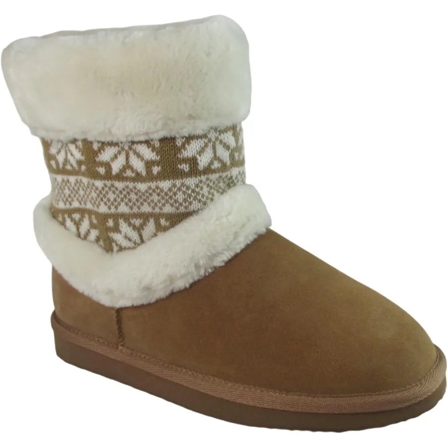 Women’s Mid-Calf Winter Boots – – Warm & Stylish for Cold Canadian Winters