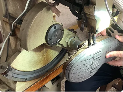 Outsole stitching Outsole stitching