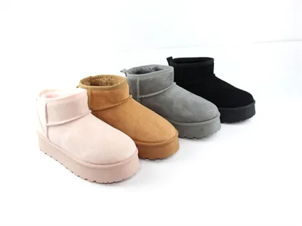 How the Winter mini boots were made in Factory?