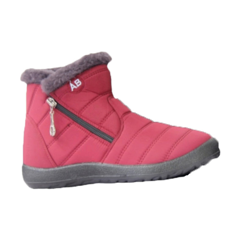 OEM&ODM Women's Nylon Winter Snow Boots with Cozy Faux fur lined Warterproof Winter Boots
