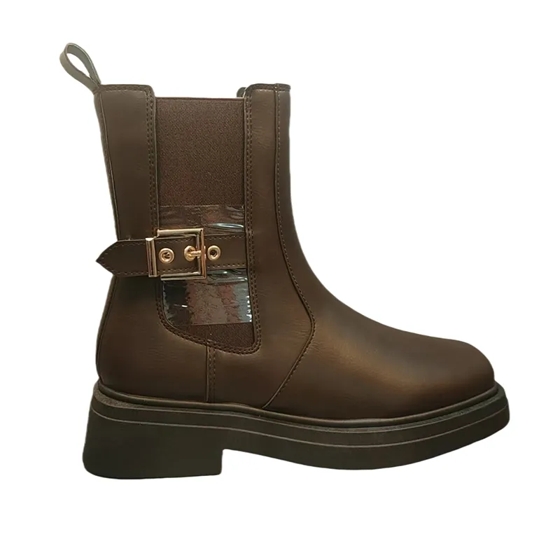 Stylish High-Quality PU Leather Ankle Boots - Professional Design & Stable Supply