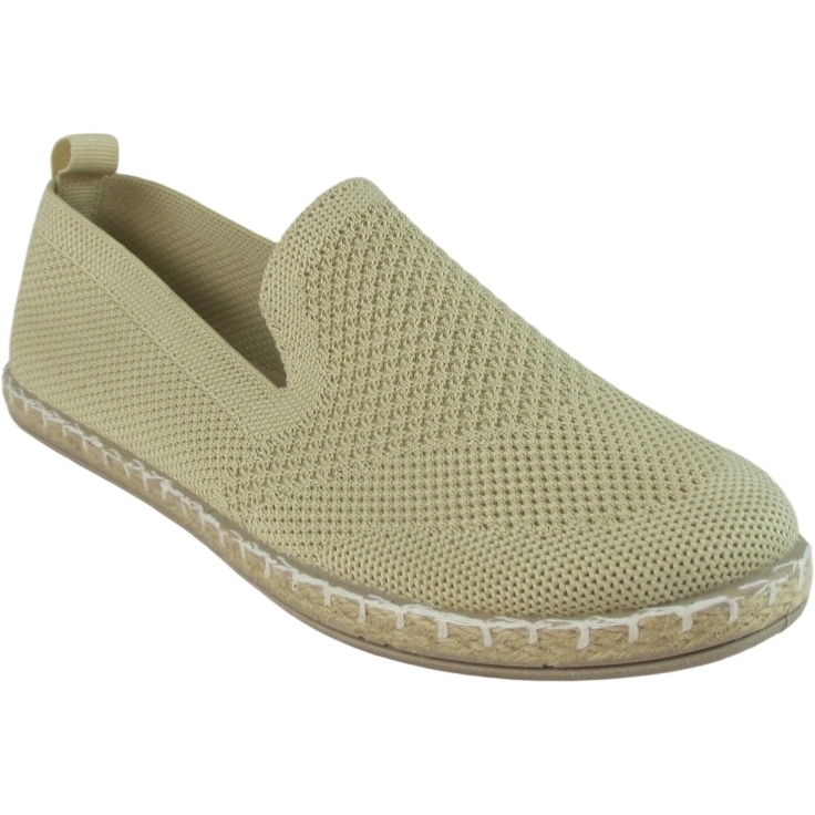 Women’s Mesh Flat Espadrilles – Breathable Slip-Ons with Rope Sidewall for Summer Style