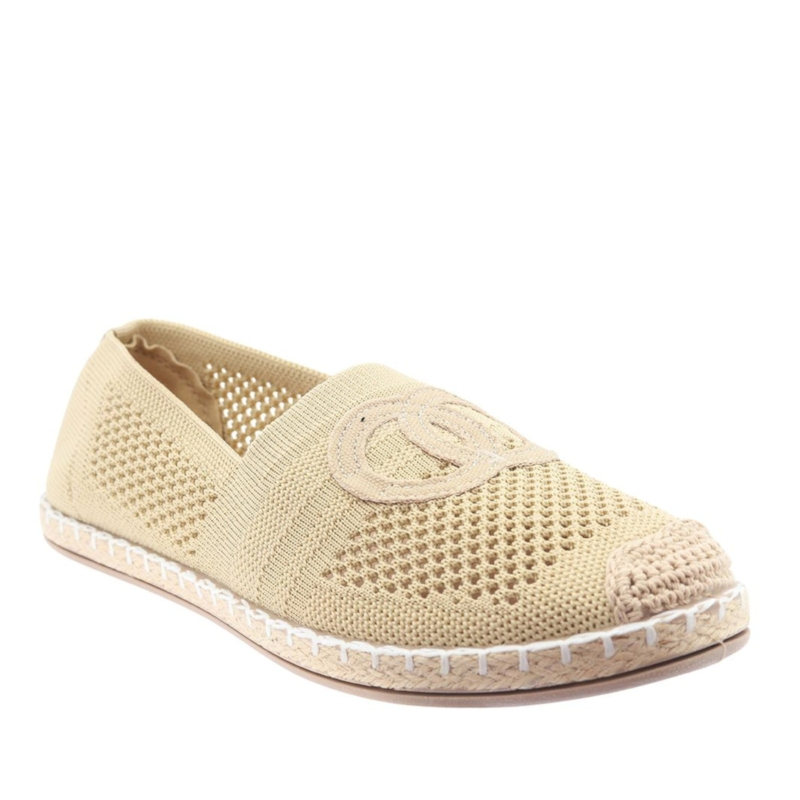 Women’s Classic Espadrilles with Nose Insert – Delicate Stitching Slip-Ons Popular in Poland
