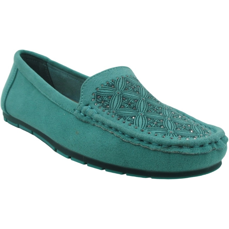 Women’s PU Leather Slip-On Loafers – Casual Moccasin Flats Popular in Japan