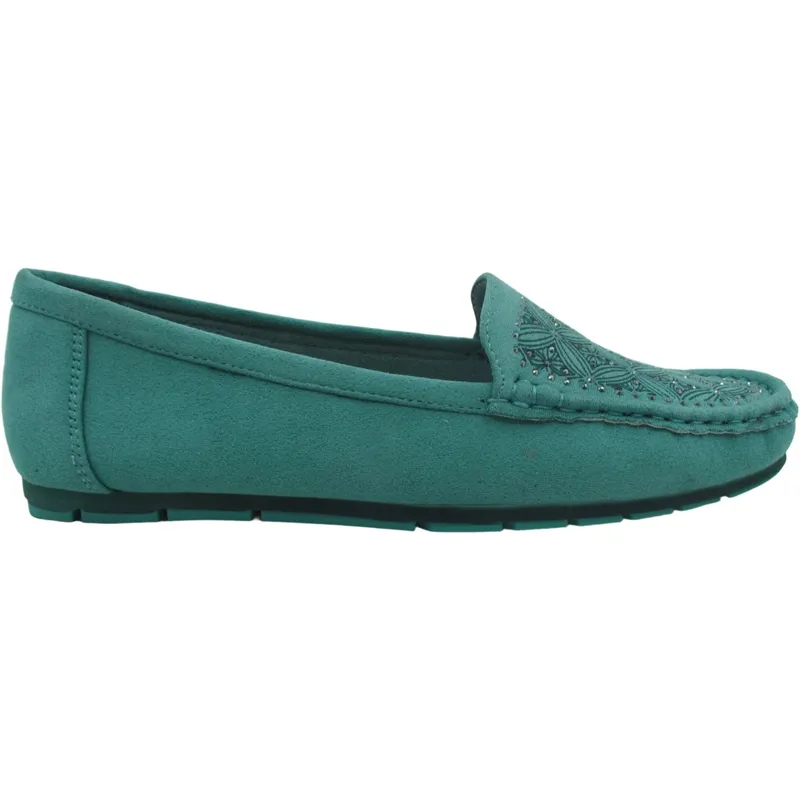 Women’s PU Leather Slip-On Loafers – Casual Moccasin Flats Popular in Japan