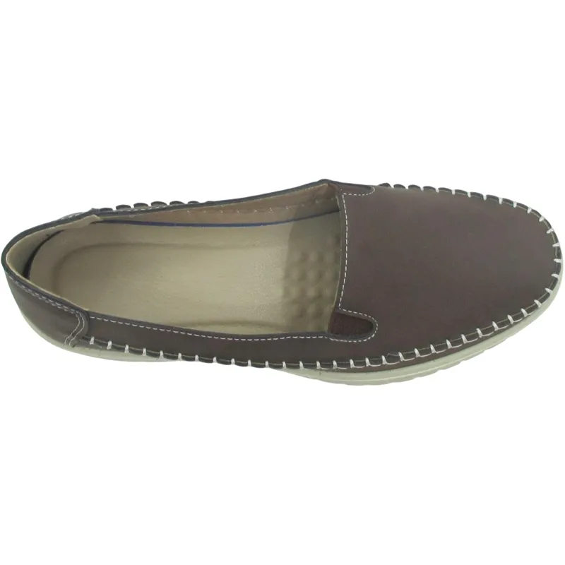 Women’s Casual PU Leather Slip-On Sneakers – Wedge Sole Comfort Shoes