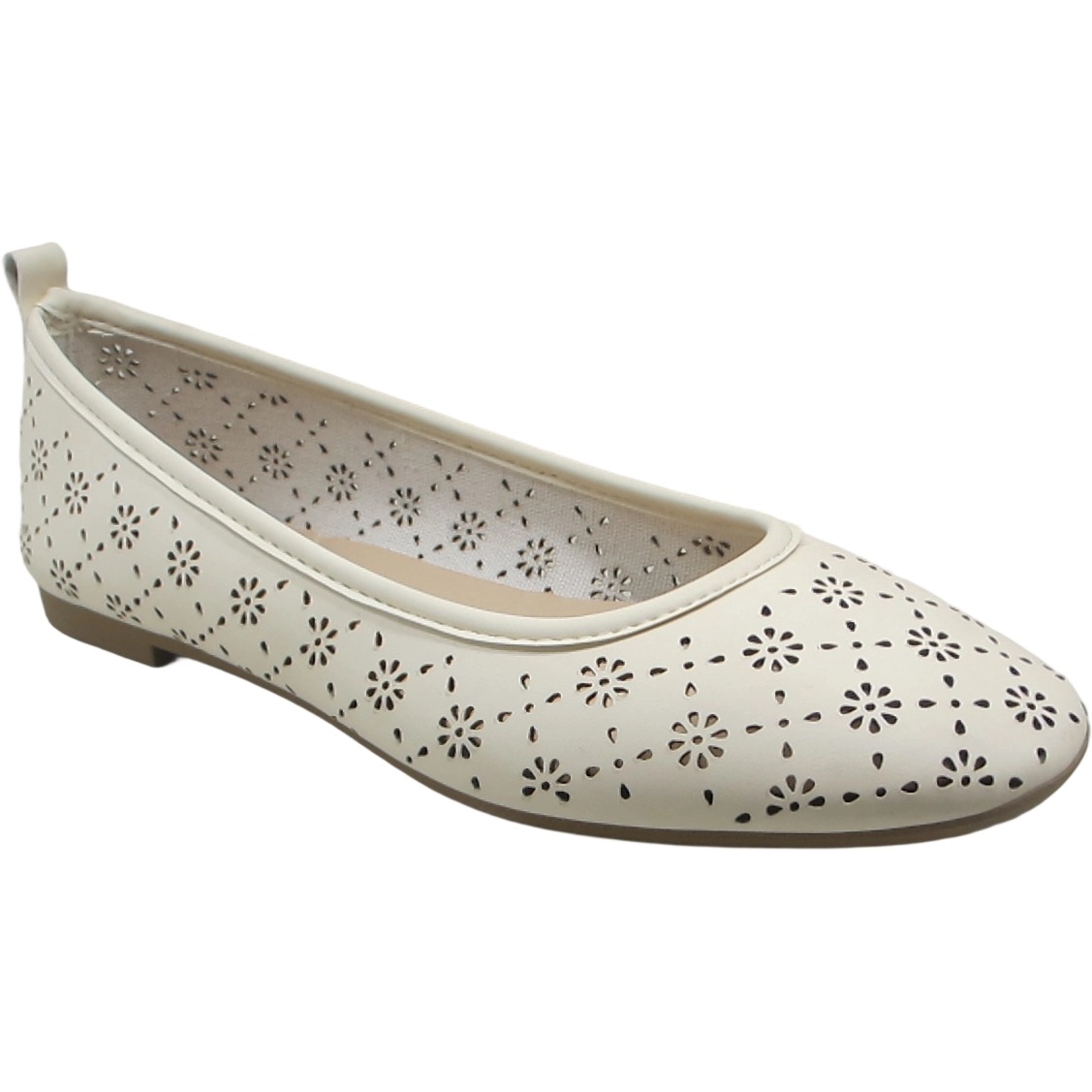 Women's Hollow Out Ballet Flats – Dressy Slip-On Casual Shoes