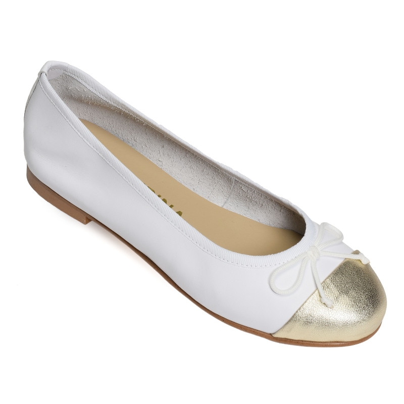 Women's Toe Cap Ballet Flats – Bow-Knot Slip-On Elegant Comfort Shoes