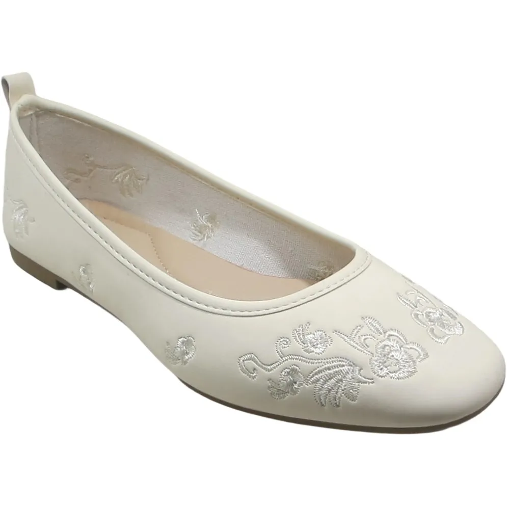 Women's PU Ballet Flats – Slip-On Casual Comfort Shoes
