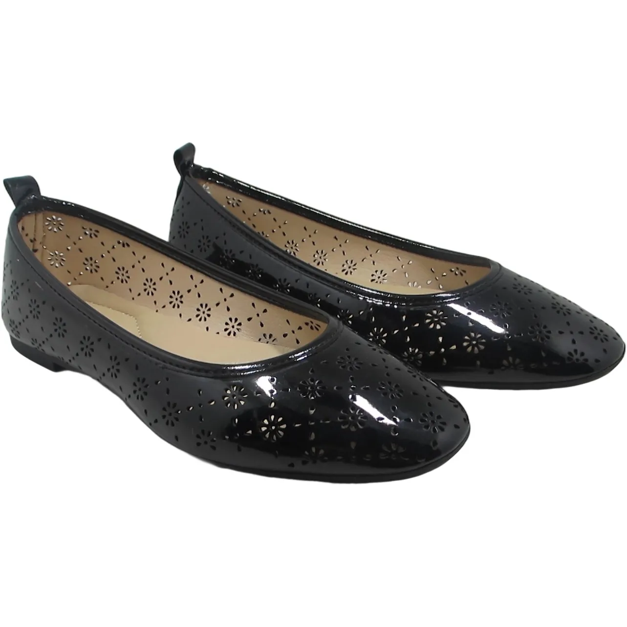 Women's PU Ballet Flats – Slip-On Casual Comfort Shoes