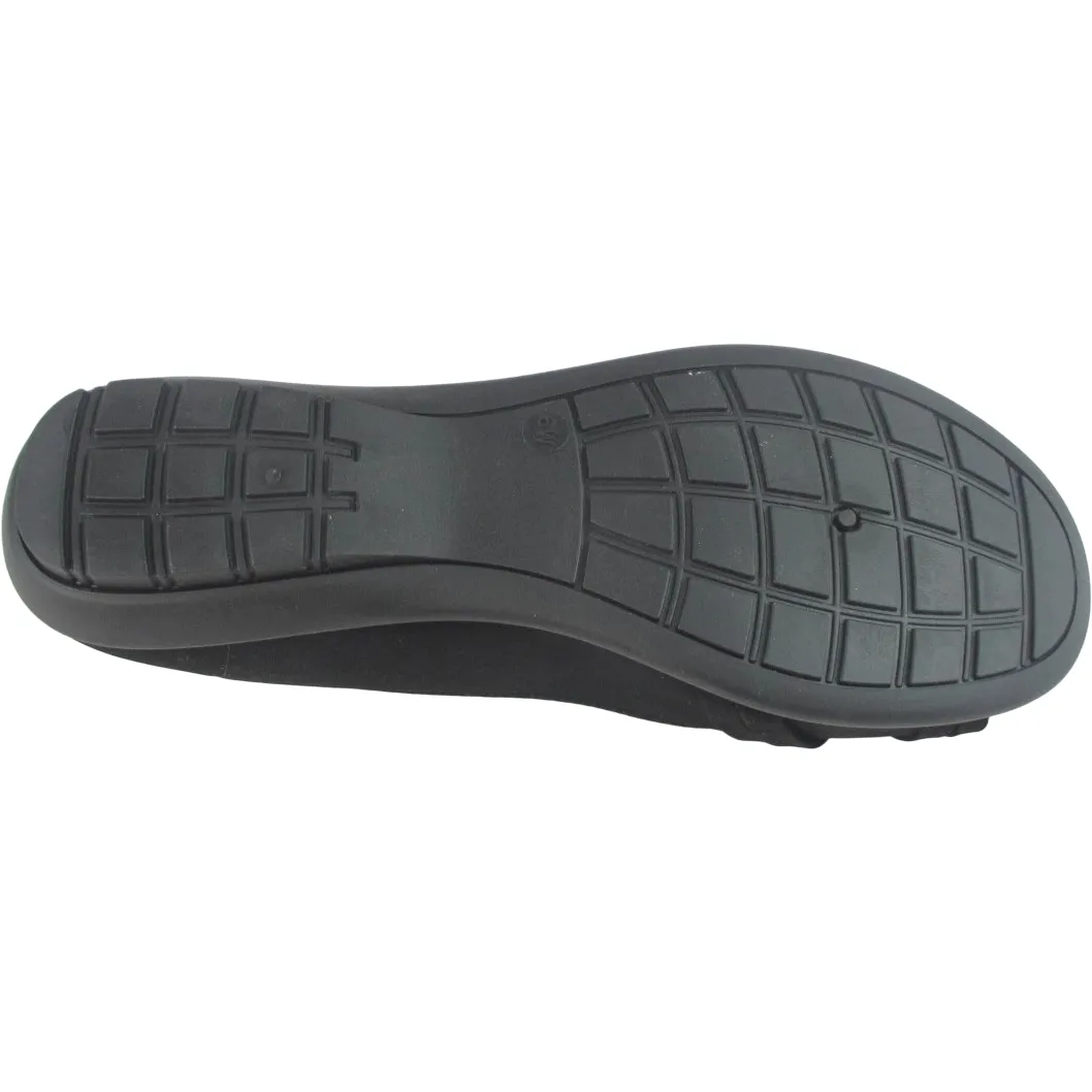 Women's Round Toe Ballet Flats – Strap Decoration & Ornament Slip-On Shoes