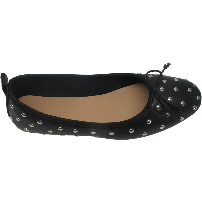 Wholesale Black Studded Ballet Flats – Stylish Women’s Footwear for Global B2B Buyers