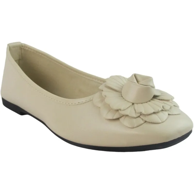 Wholesale Women’s Comfortable Ballet Flats with Bowknot – Soft, Stylish Ballerina Shoes