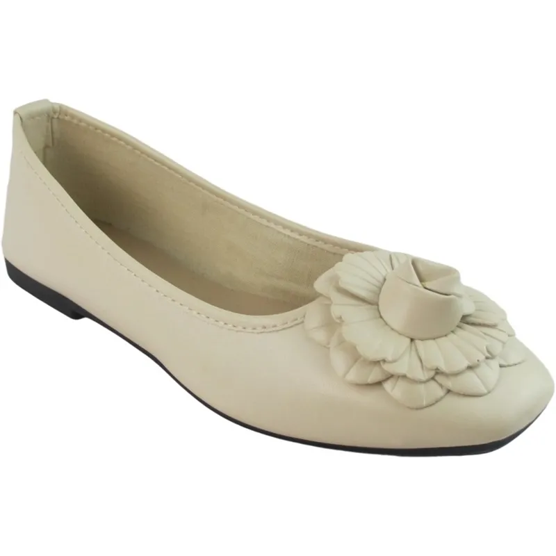 Wholesale Women’s Comfortable Ballet Flats with Bowknot – Soft, Stylish Ballerina Shoes