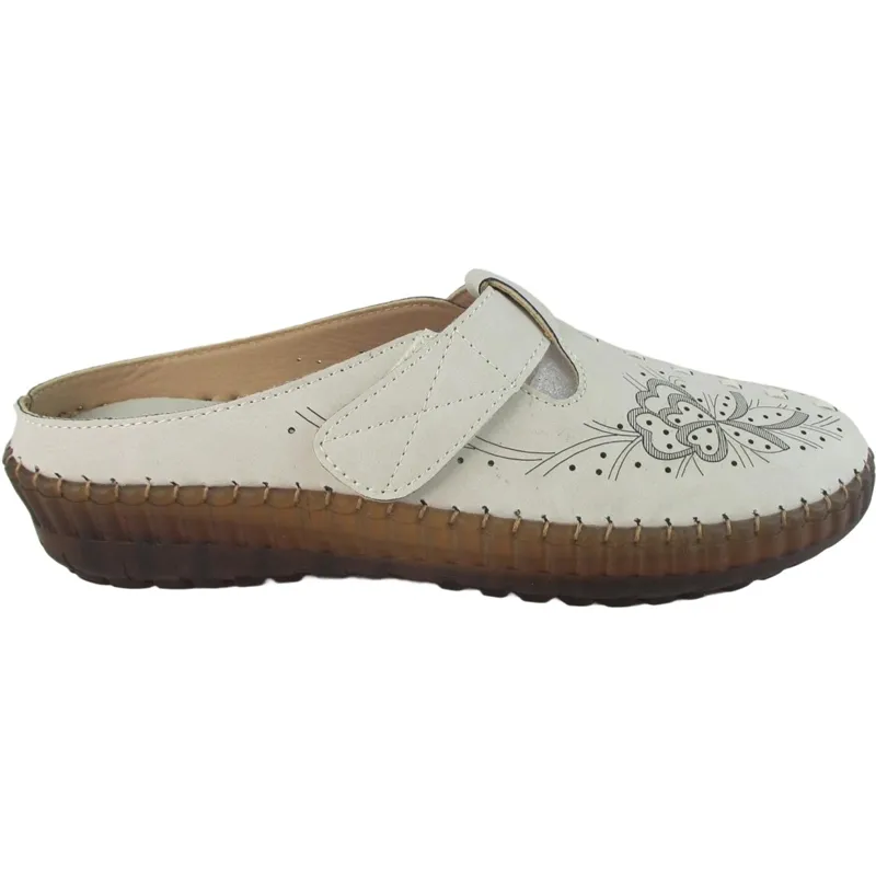 Wholesale Women’s Backless PU Leather Mules – Soft PU Outsole Slip-On Flats for B2B Buyers