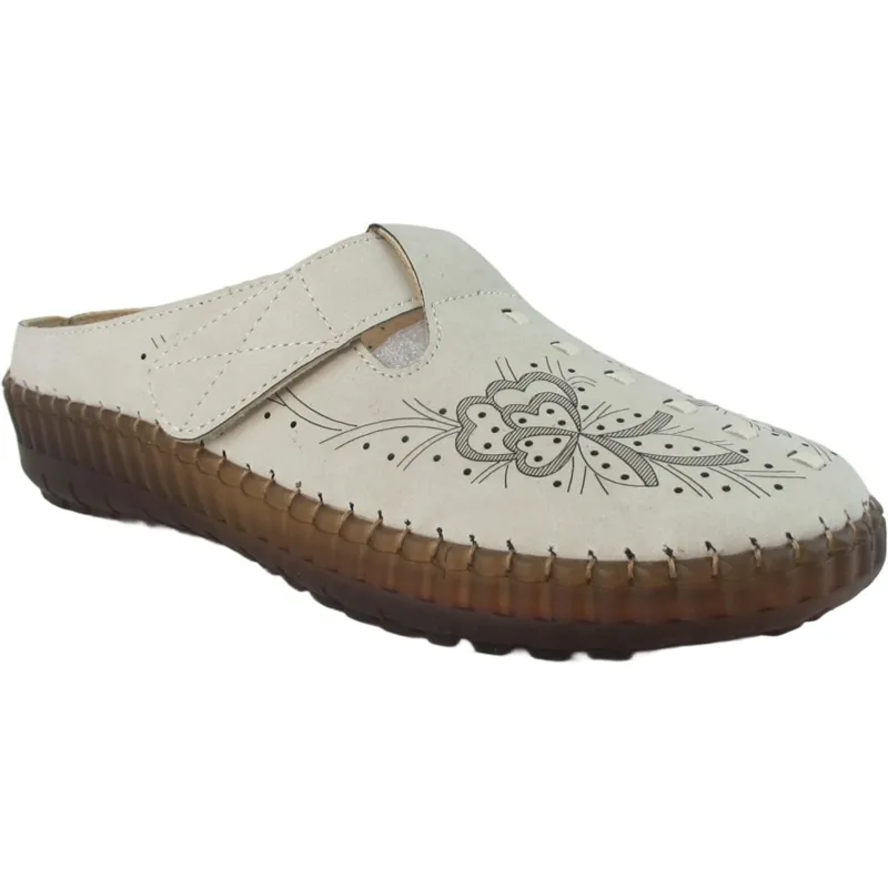 Wholesale Women’s Backless PU Leather Mules – Soft PU Outsole Slip-On Flats for B2B Buyers