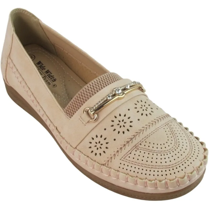 Women's Comfortable PU Leather Slip-On Loafers – Soft Flat Shoes for Business & Casual