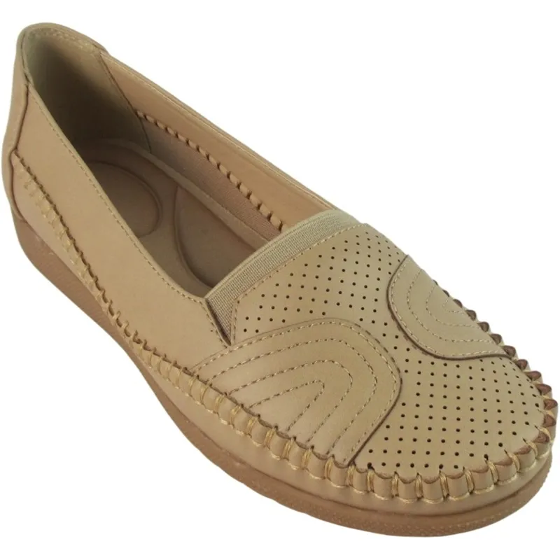 Elegant Women’s PU Leather Wedge Loafer Flats – Various Designs (B2B Bulk Orders)