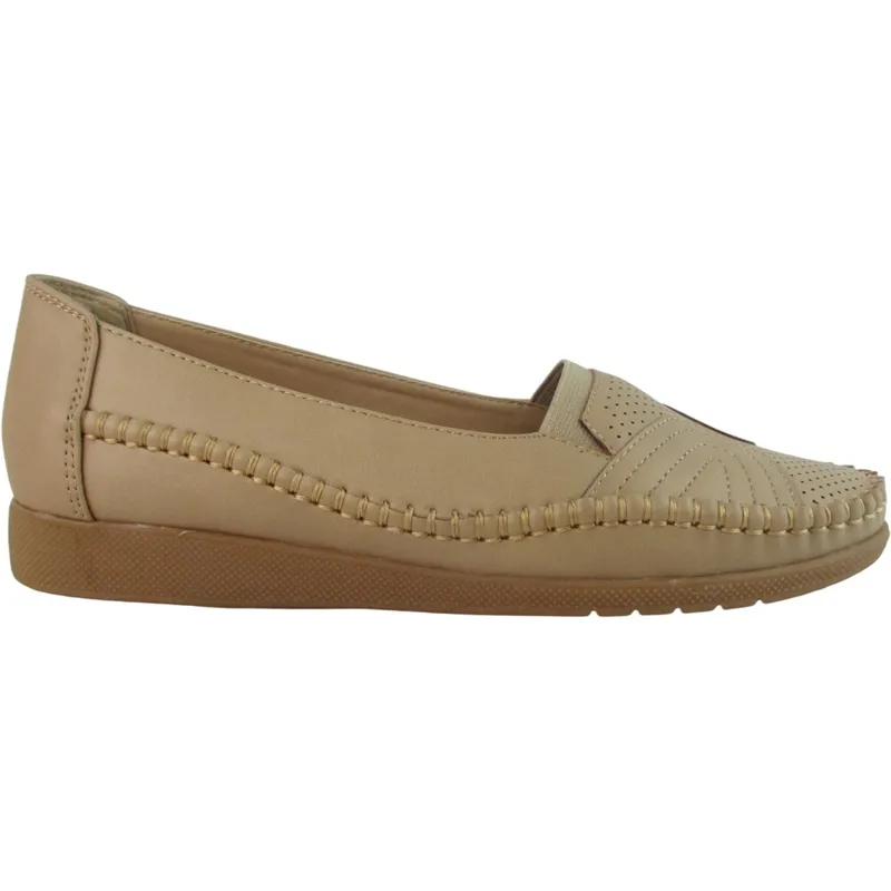 Elegant Women’s PU Leather Wedge Loafer Flats – Various Designs (B2B Bulk Orders)