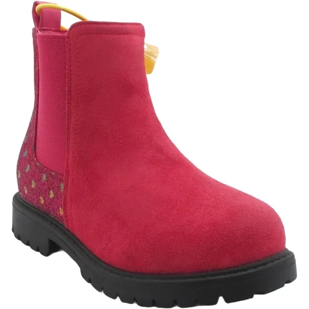 Kids' Chelsea Ankle Booties with Elastic and Print/Rivets Bulk Sale