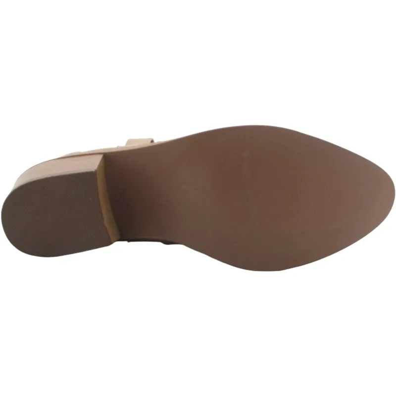 Women’s PU Short Cowboy Booties with Wide Cuff Bulk Sale