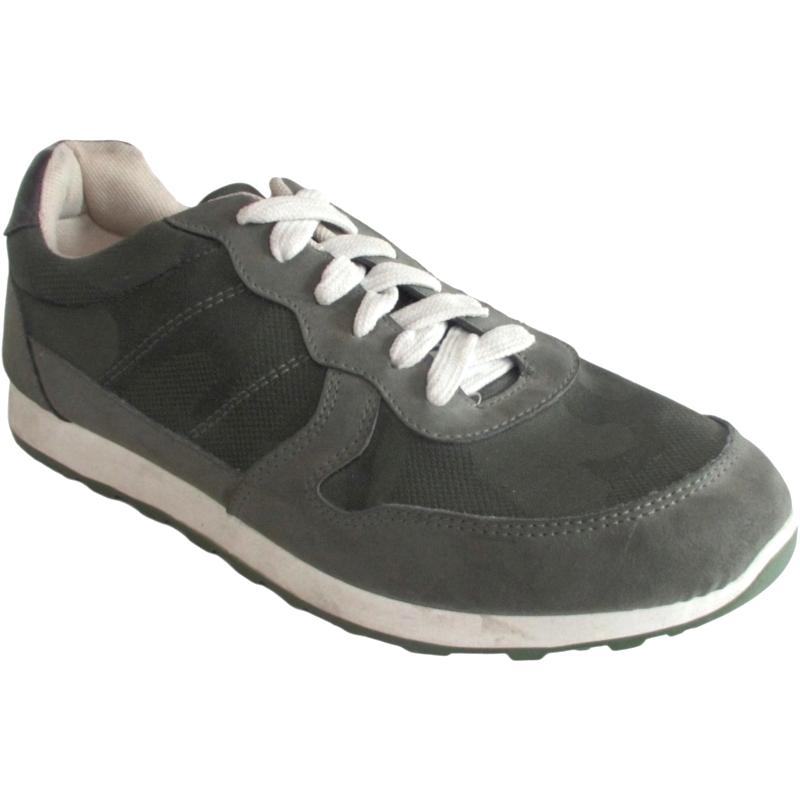 Men’s Breathable Camo Low-Top Sneakers | Faux Suede