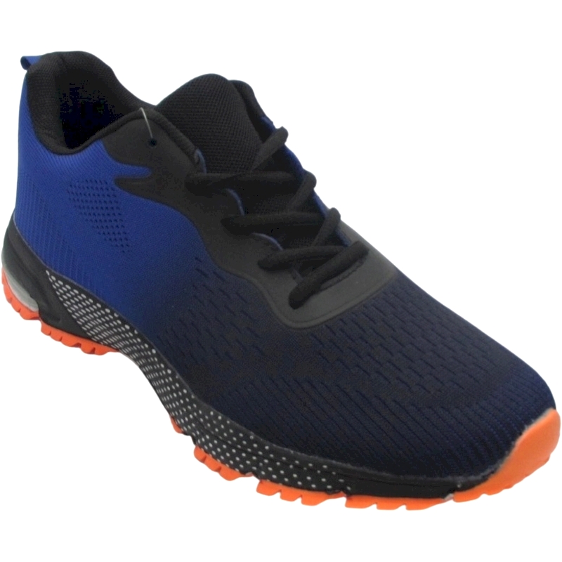Men’s Breathable Knit Sports Sneakers | Flat Sole Lace-Up
