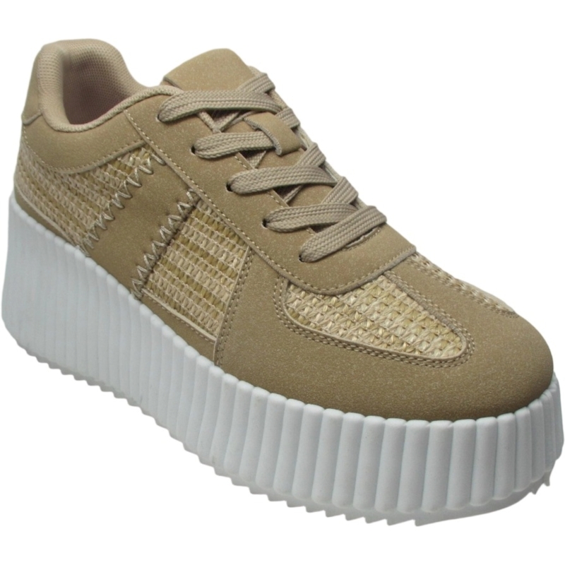 Women’s Platform Casual Sneakers | Lace-Up | Stylish & Comfy