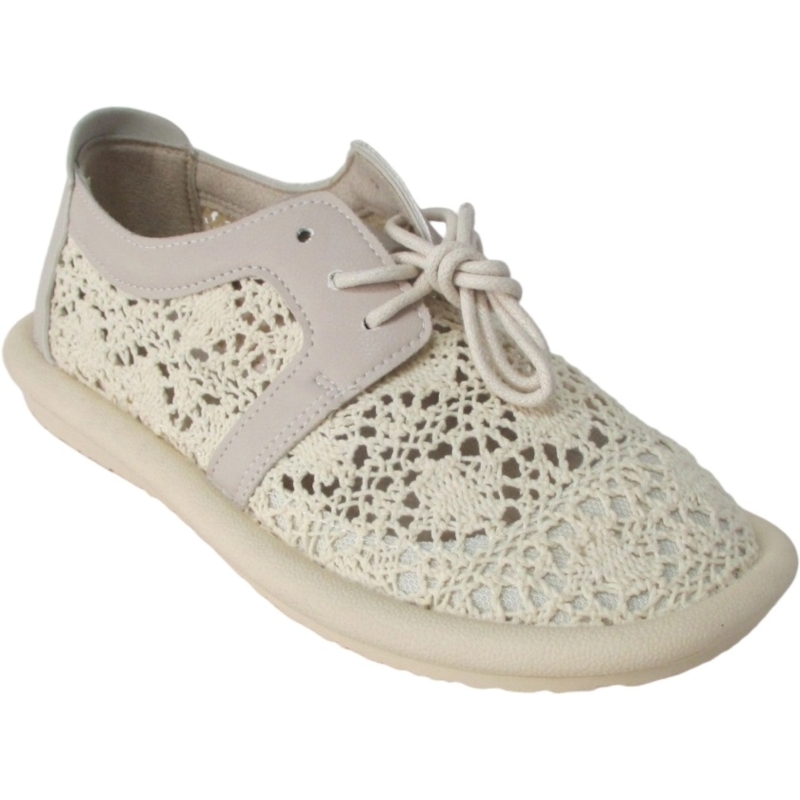 Women’s Breathable Flat Lace-Up Sneakers | Summer Casual Shoes