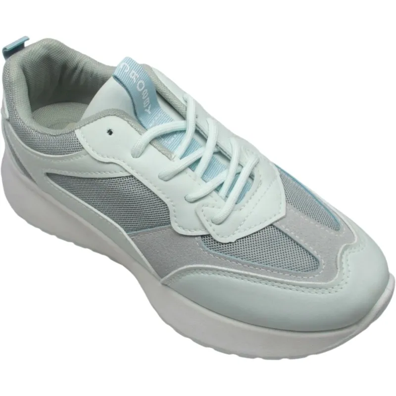 Women’s Chunky Low-Top Sneakers | Lace-Up Fashion Trainers