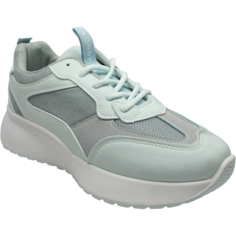Women’s Chunky Low-Top Sneakers | Lace-Up Fashion Trainers