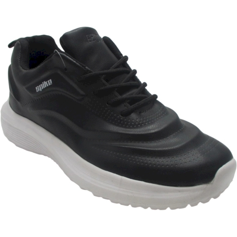 Men’s PU Leather Waterproof Sneakers | Lace-Up Casual Shoes