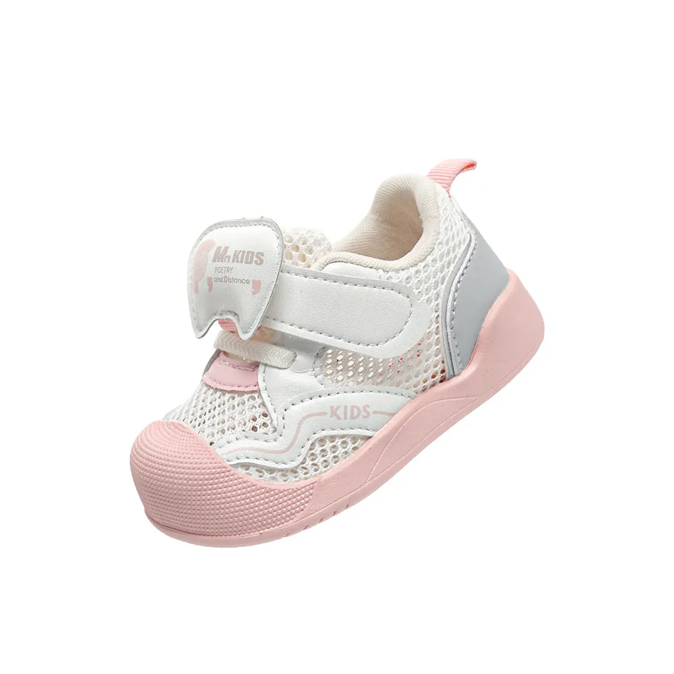 Unisex Infant Mesh PU Sneakers – Breathable, Lightweight Shoes EU Size 18–32