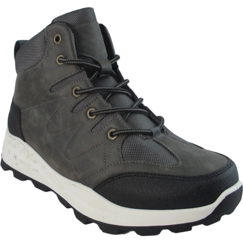 Men’s Lace-Up Durable Outdoor Work Boots – Synthetic Leather Construction