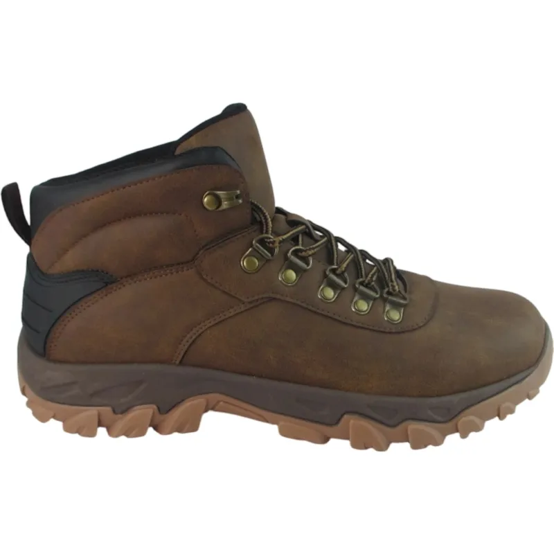 Men’s High Top PU Leather Hiking & Work Boots – Durable, Comfortable & Cost Effective