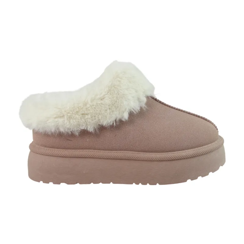 Women's Thick Sole Fur Slippers - Indoor Outdoor